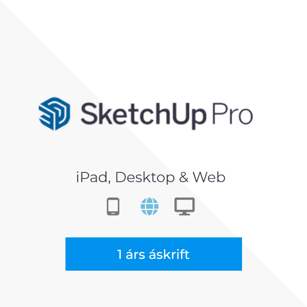 SketchUp Pro 2025 Subscription, 1 árs samningur